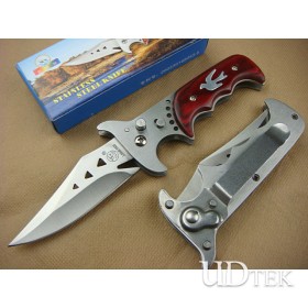 Petrel Semi-automatic G336 spring Folding Blade Rescue Knife UDTEK00661
